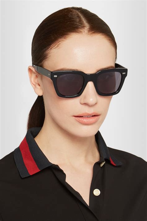 gucci sunglasses square frame|gucci eyewear square frame sunglasses.